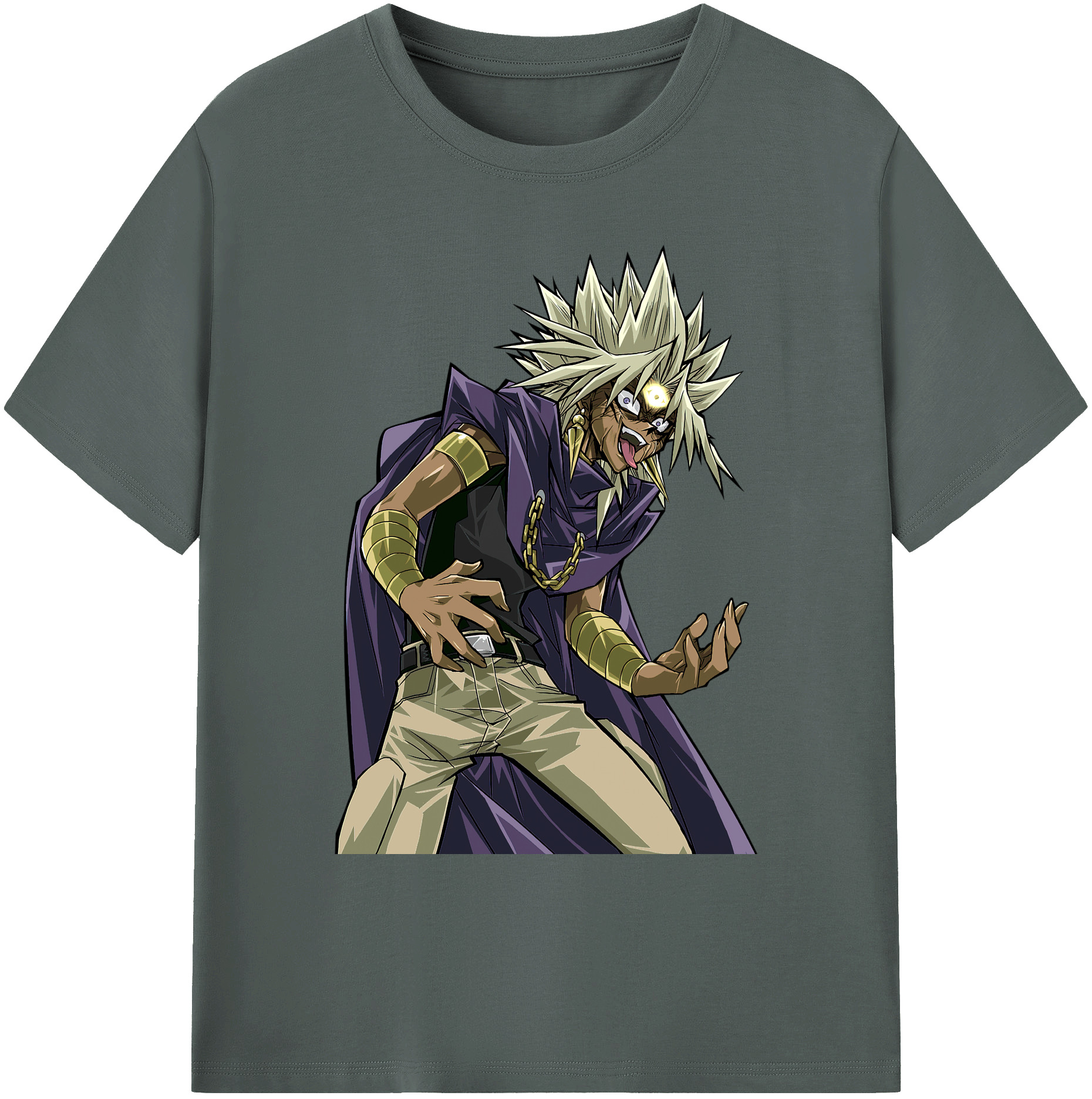 （画像用） 遊☆戯☆王 Yu-Gi-Oh! 綿100％ メンズ半袖Tシャツ｜肌触りやわらか＆通気性